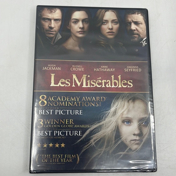 NEW SEALED Les Miserables DVD - Picture 1 of 3